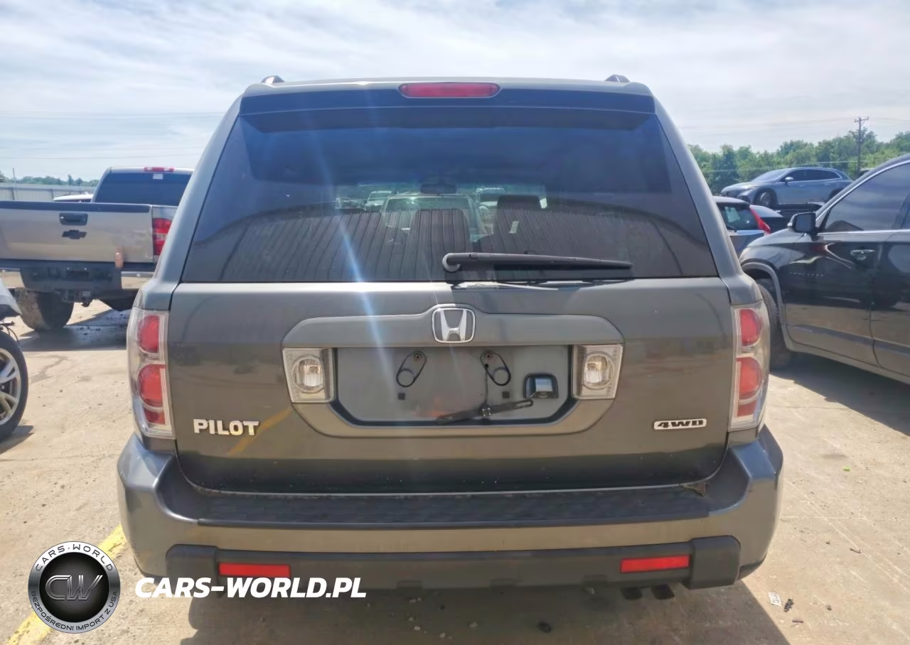 2007 Honda Pilot Exl VIN:2HKYF18727H502465 - 6