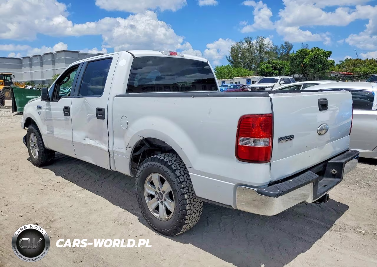 2008 Ford F150 Supercrew VIN:1FTRW12W68FB51821 - 2