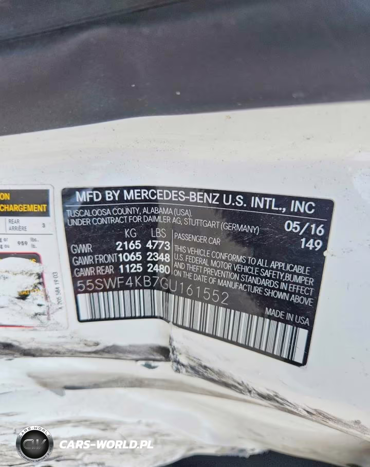 2016 Mercedes-Benz C 300 4Matic VIN:55SWF4KB7GU161552 - 13