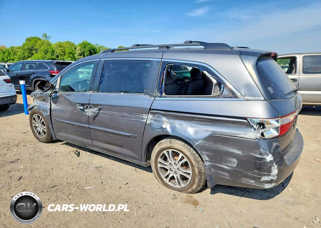 2013 Honda Odyssey Exl VIN:5FNRL5H67DB041401 - 2
