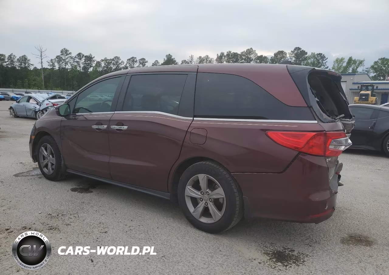 2018 Honda Odyssey Exl VIN:5FNRL6H78JB072151 - 2