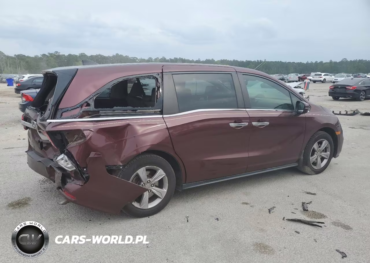 2018 Honda Odyssey Exl VIN:5FNRL6H78JB072151 - 3