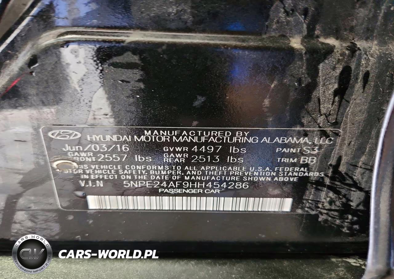 2017 Hyundai Sonata Se VIN:5NPE24AF9HH454286 - 12