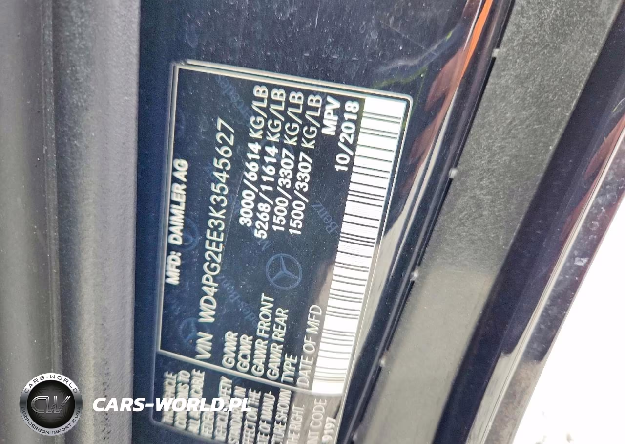 2019 Mercedes-Benz Metris VIN:WD4PG2EE3K3545627 - 13