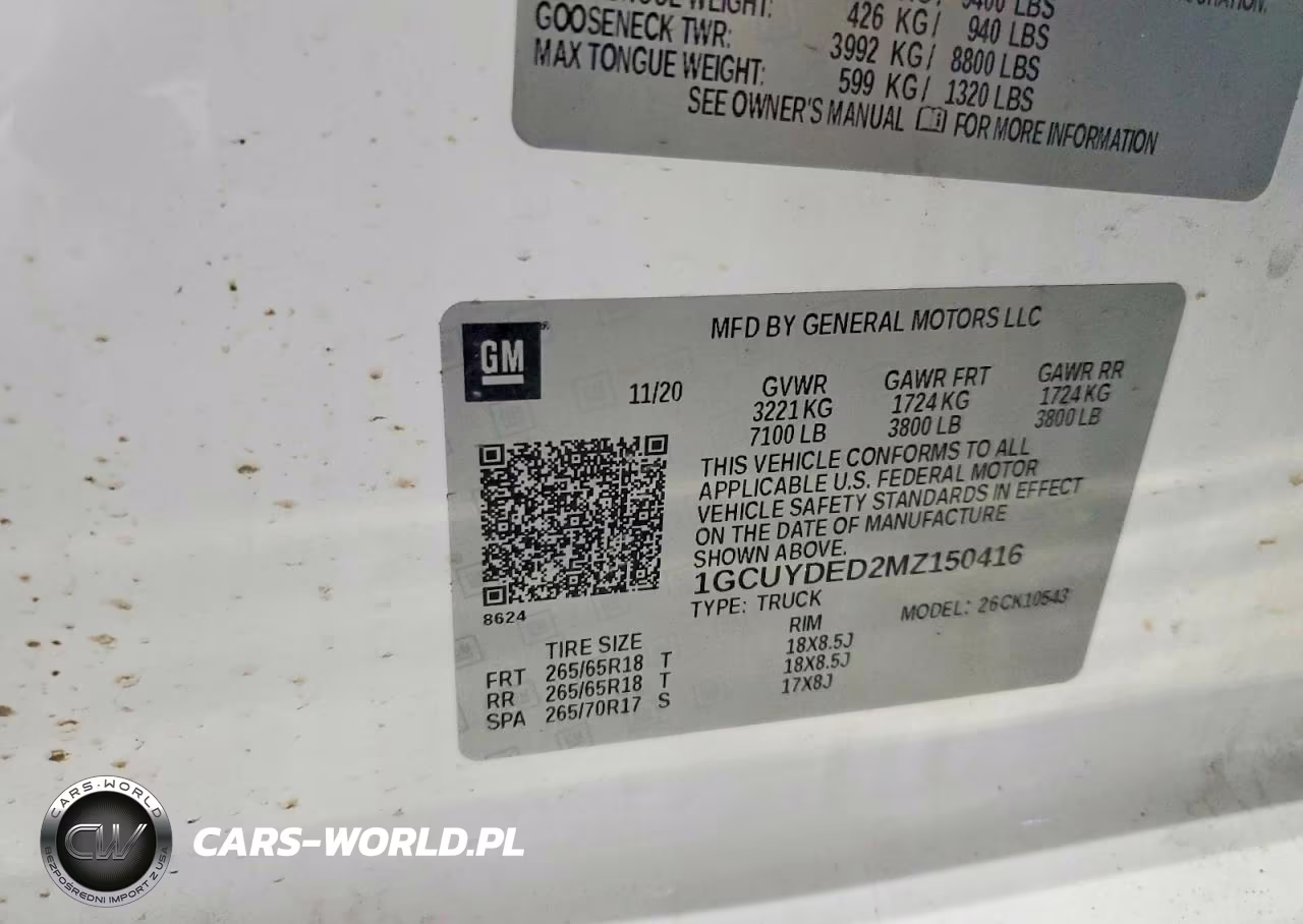 2021 Chevrolet Silverado K1500 Lt VIN:1GCUYDED2MZ150416 - 13