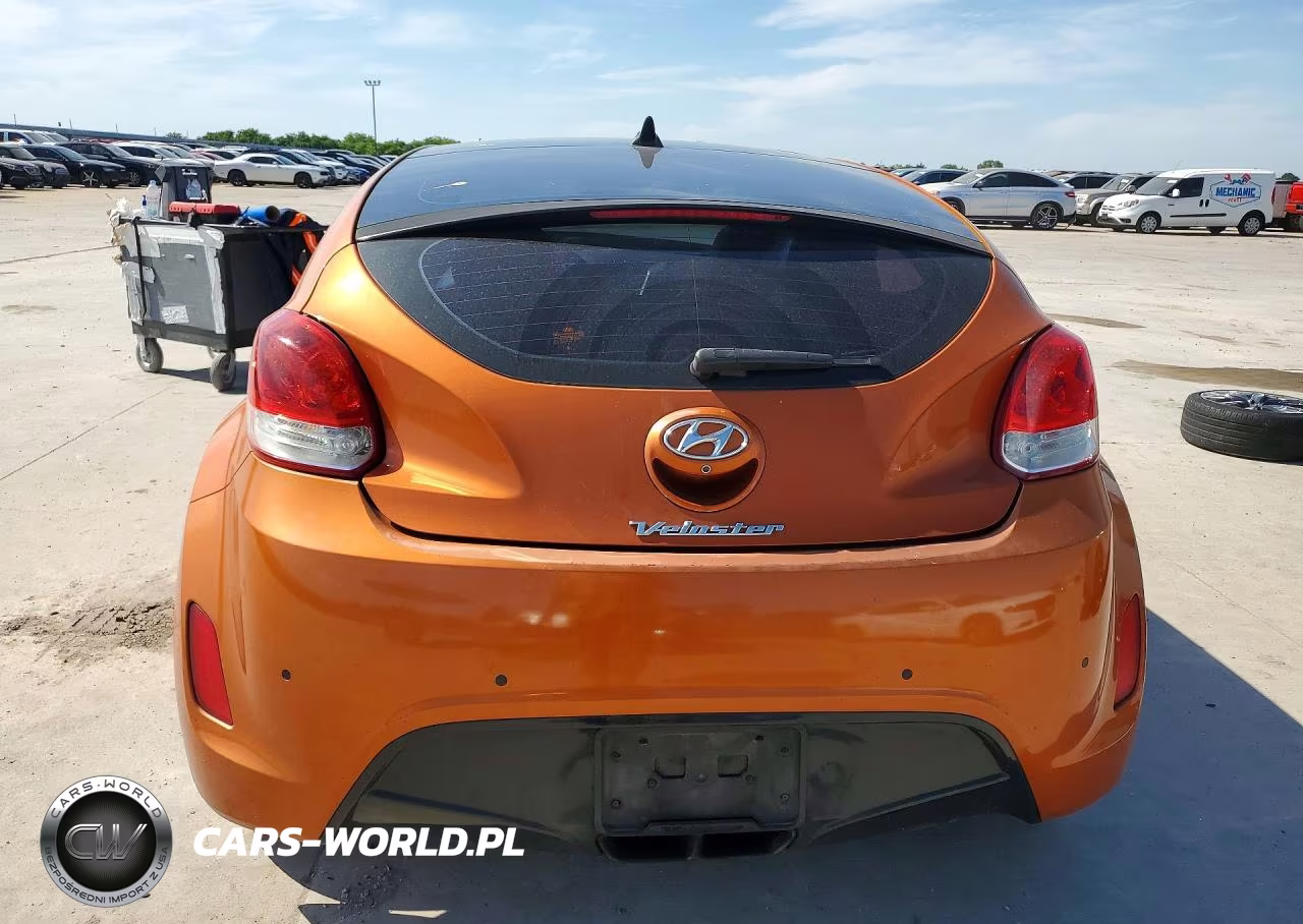 2013 Hyundai Veloster Base VIN:KMHTC6AD7DU086958 - 6