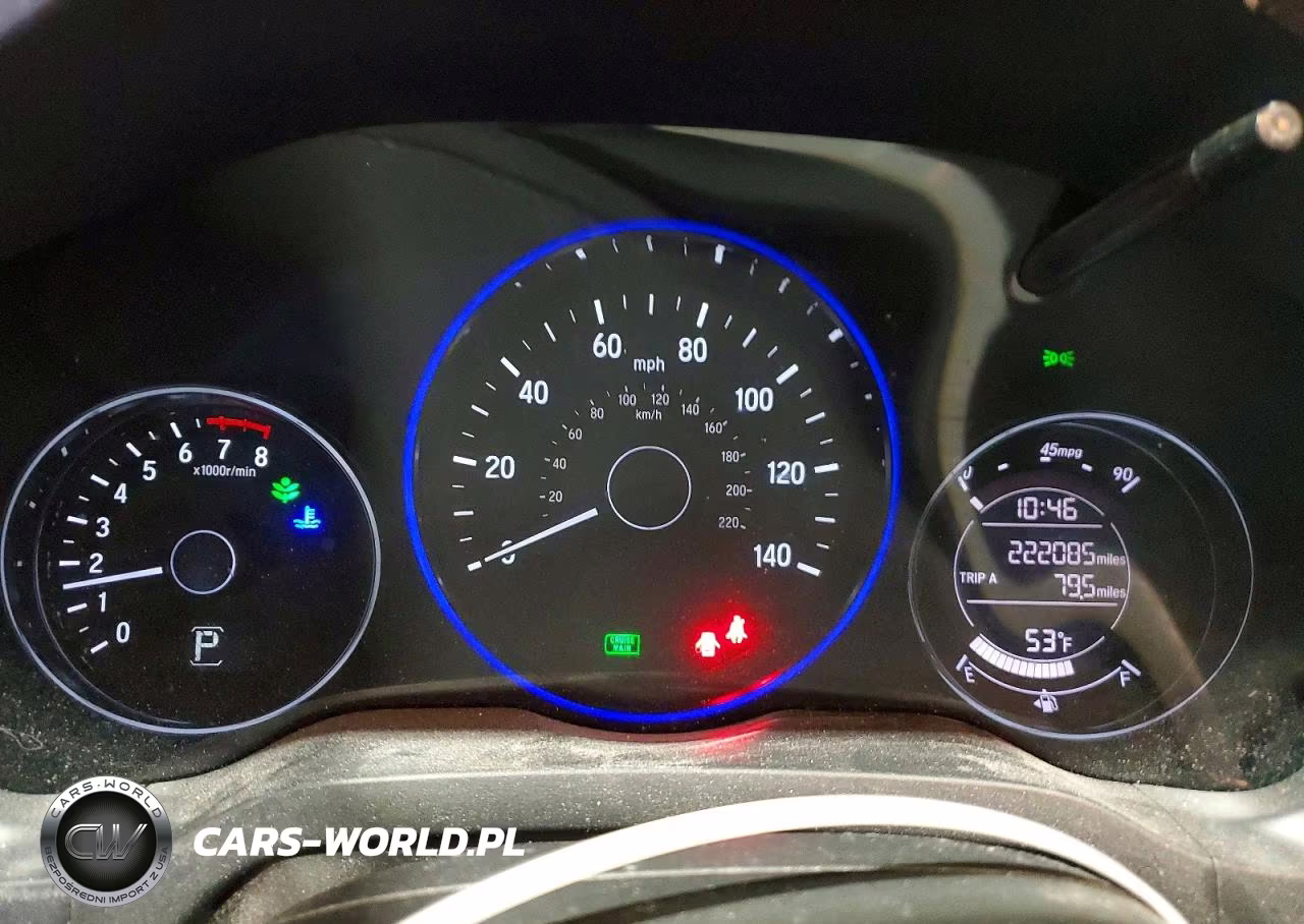 2016 Honda Hr-V Exl VIN:3CZRU6H73GM766628 - 9