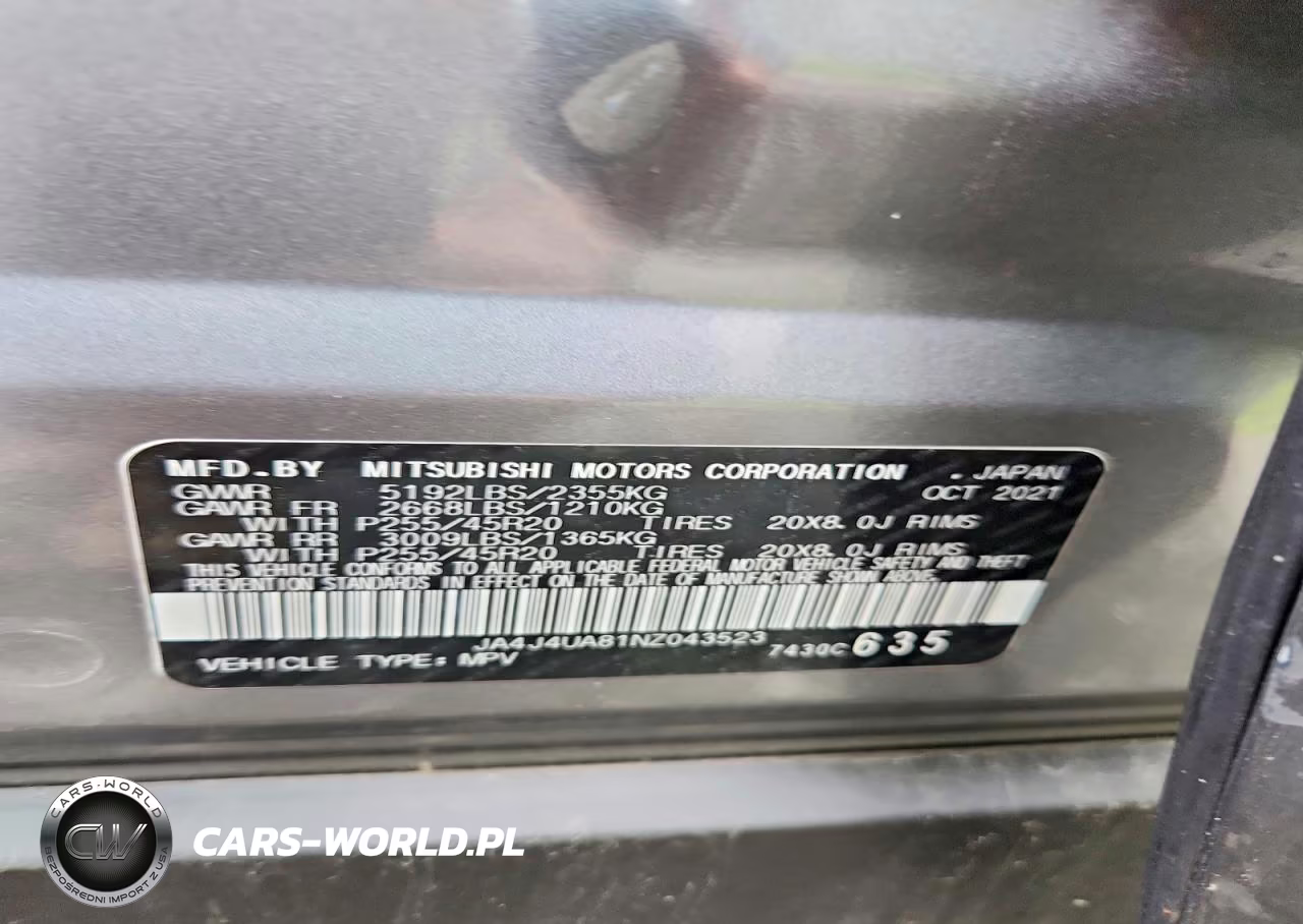 2022 Mitsubishi Outlander Se VIN:JA4J4UA81NZ043523 - 13