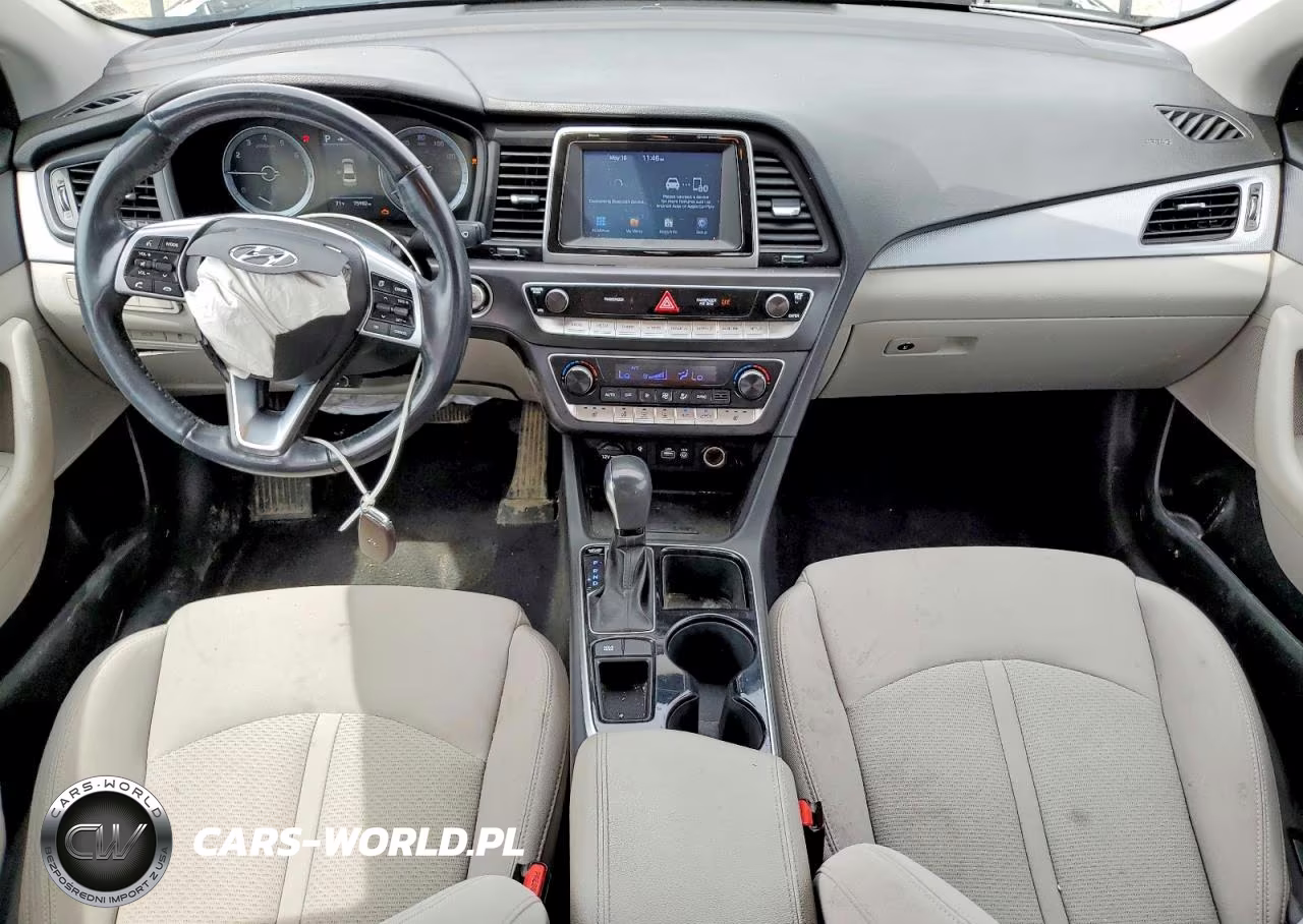 2019 Hyundai Sonata Sel VIN:5NPE34AF0KH757994 - 8