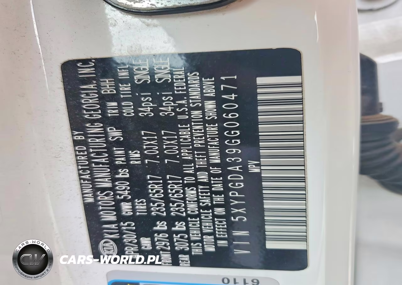 2016 Kia Sorento Lx VIN:5XYPGDA39GG060471 - 13