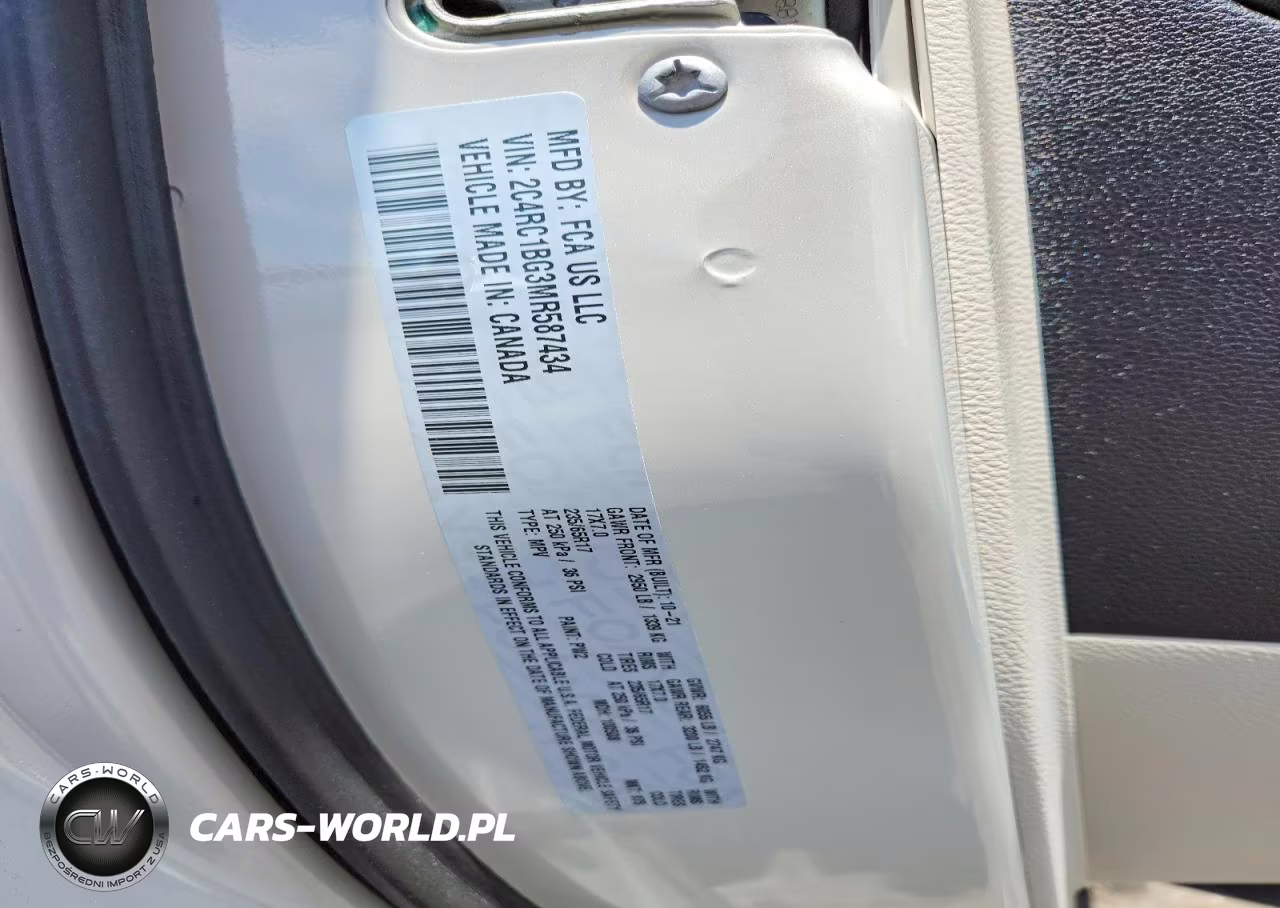 2021 Chrysler Pacifica Touring L VIN:2C4RC1BG3MR587434 - 13