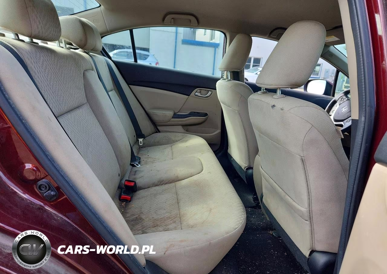 2015 Honda Civic Lx VIN:19XFB2F51FE251452 - 10