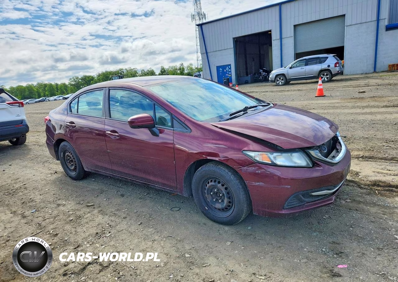 2015 Honda Civic Lx VIN:19XFB2F51FE251452 - 4