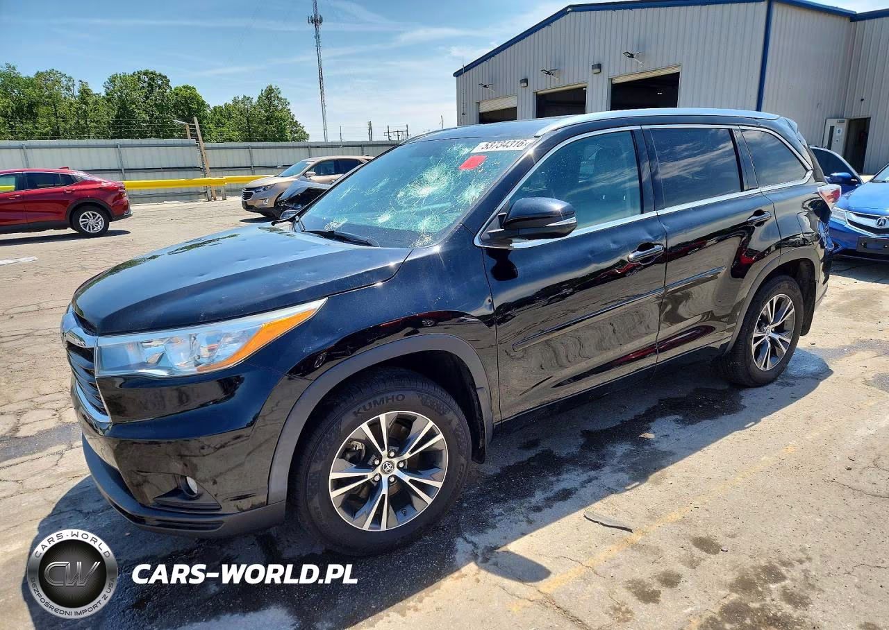 2016 Toyota Highlander Xle – zdjęcie 1 z 13