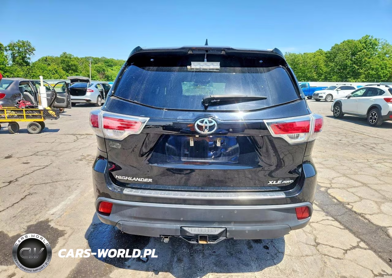 2016 Toyota Highlander Xle VIN:5TDJKRFH3GS292301 - 6
