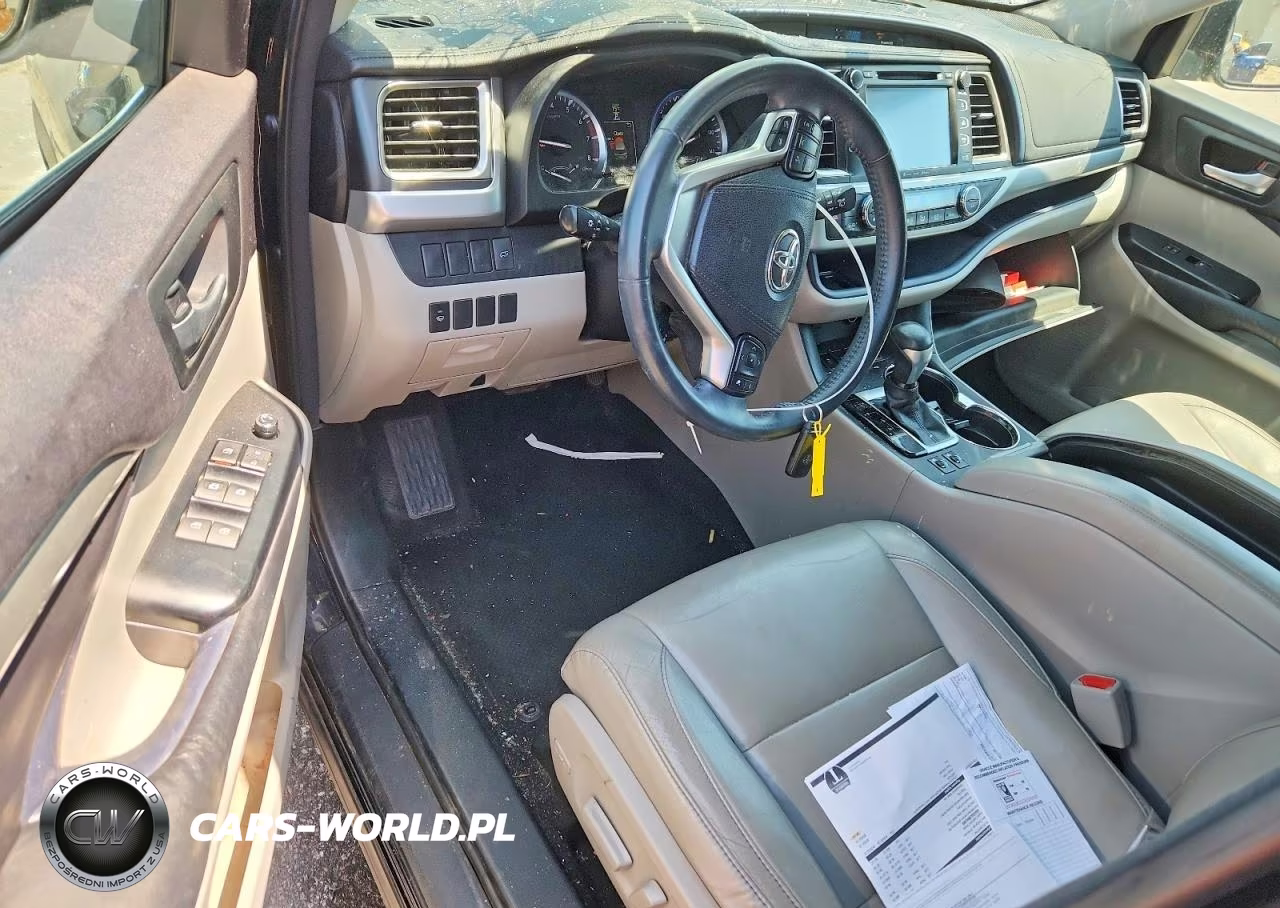 2016 Toyota Highlander Xle VIN:5TDJKRFH3GS292301 - 8