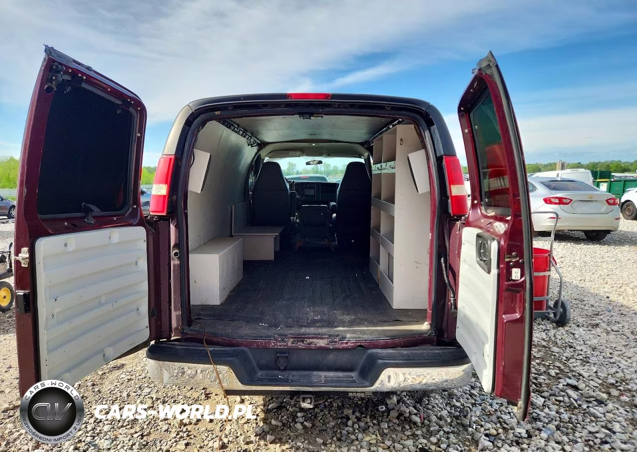 2005 GMC Savana 2500 Delivery Van VIN:1GTGG25V751195834 - 10