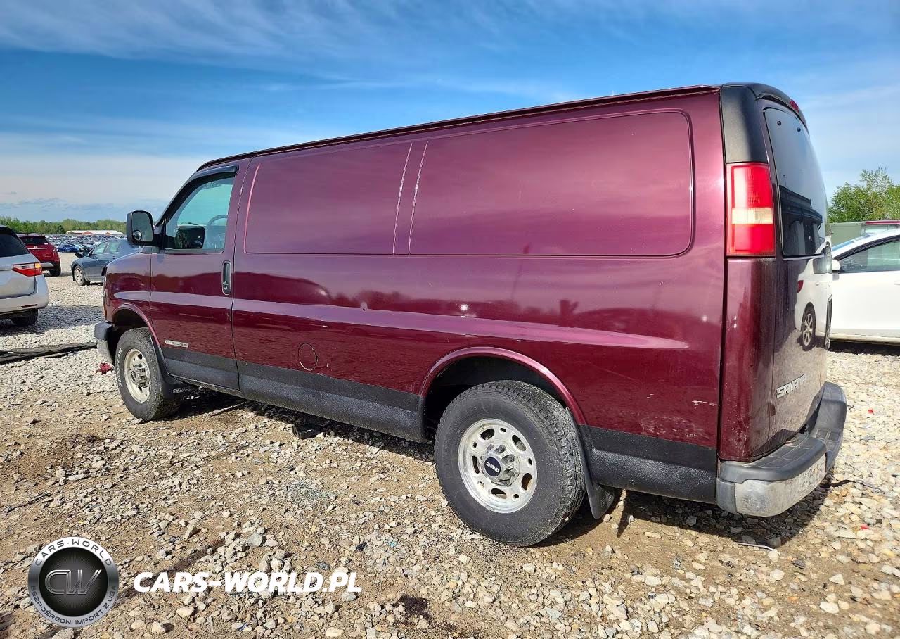 2005 GMC Savana 2500 Delivery Van VIN:1GTGG25V751195834 - 2