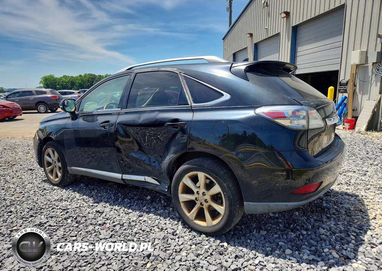 2012 Lexus Rx 350 VIN:2T2ZK1BA1CC078144 - 2