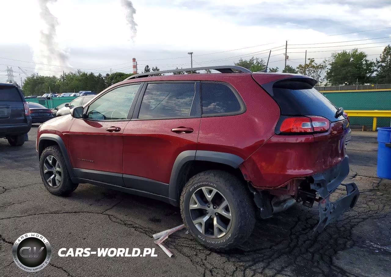 2016 Jeep Cherokee Trailhawk VIN:1C4PJMBS9GW189241 - 2