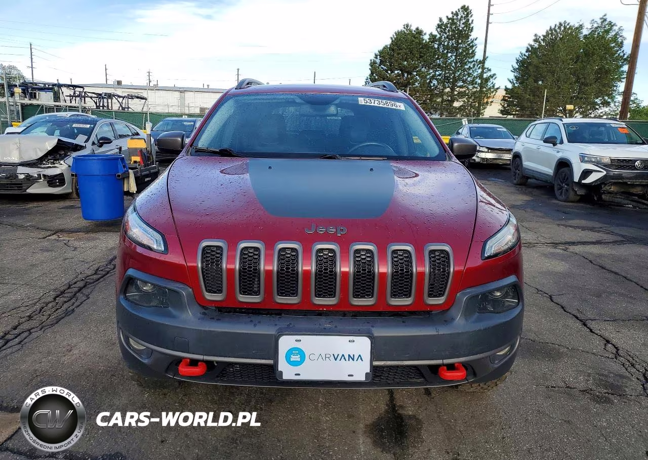 2016 Jeep Cherokee Trailhawk VIN:1C4PJMBS9GW189241 - 5