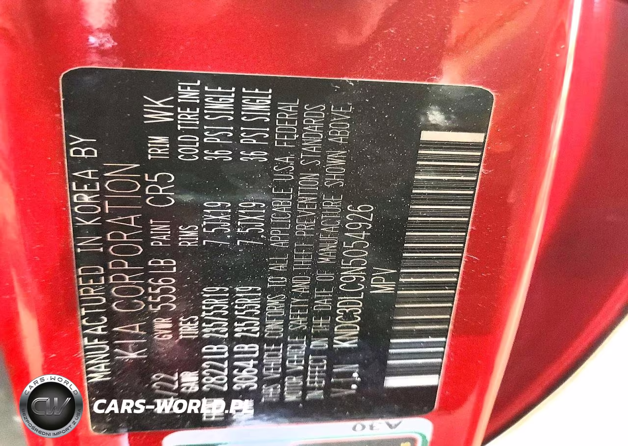 2022 Kia Ev6 Wind VIN:KNDC3DLC9N5054926 - 12