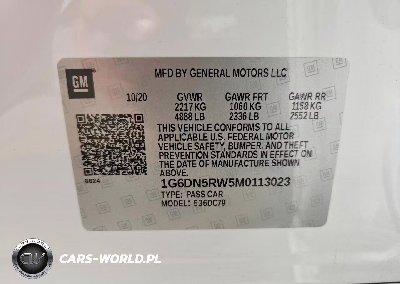 2021 Cadillac Ct5 Premium Luxury VIN:1G6DN5RW5M0113023 - 12