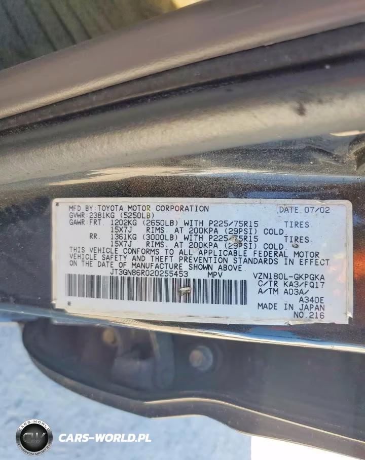 2002 Toyota 4Runner Sr5 VIN:JT3GN86R020255453 - 14