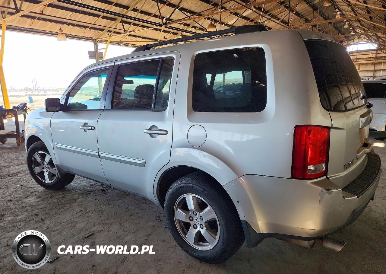 2009 Honda Pilot Ex VIN:5FNYF38489B021476 - 2