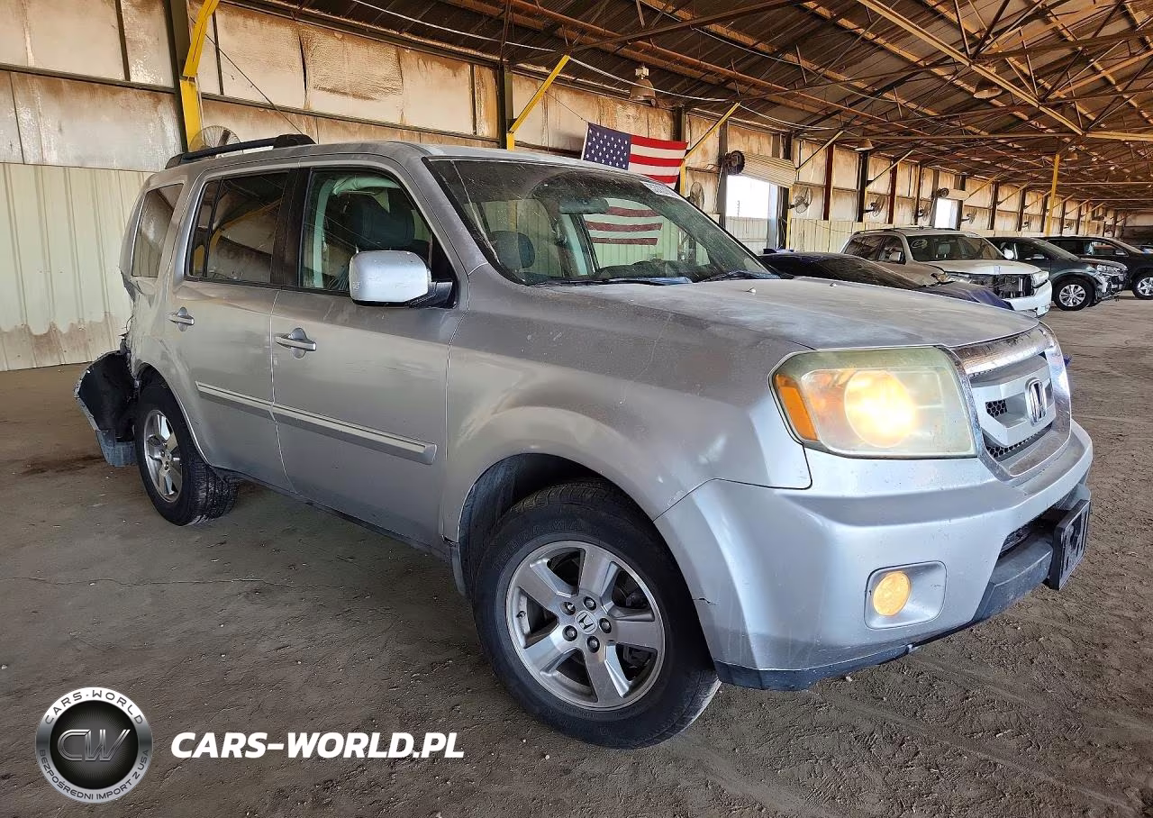 2009 Honda Pilot Ex VIN:5FNYF38489B021476 - 4