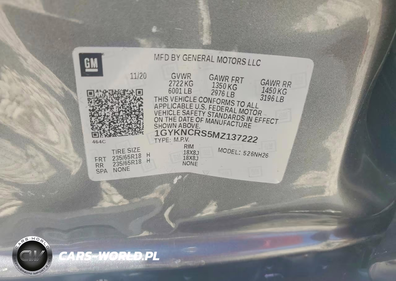 2021 Cadillac Xt5 Premium Luxury VIN:1GYKNCRS5MZ137222 - 14