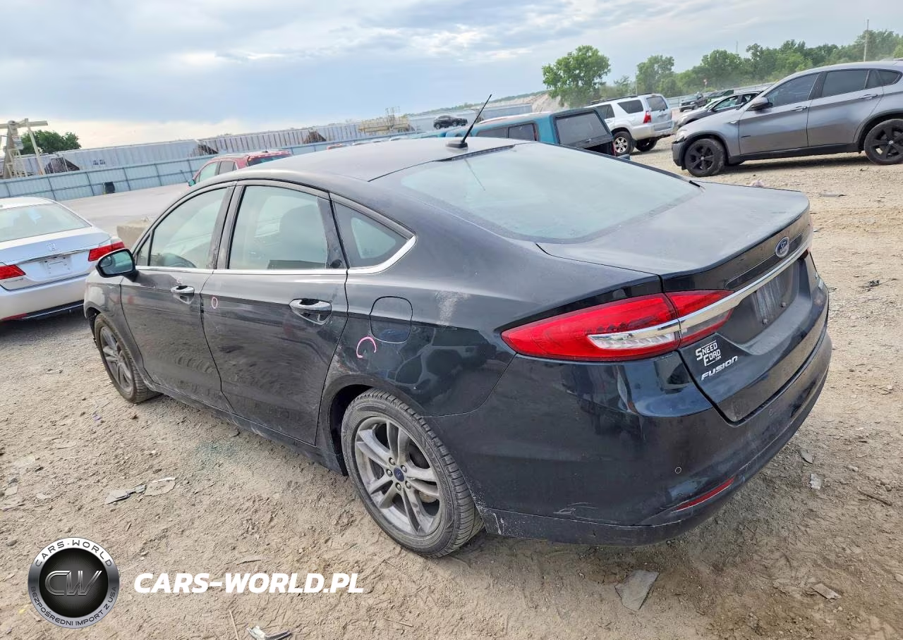 2018 Ford Fusion Se VIN:3FA6P0HD1JR145956 - 2