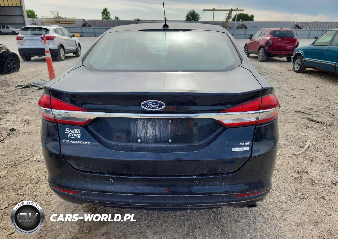 2018 Ford Fusion Se VIN:3FA6P0HD1JR145956 - 6