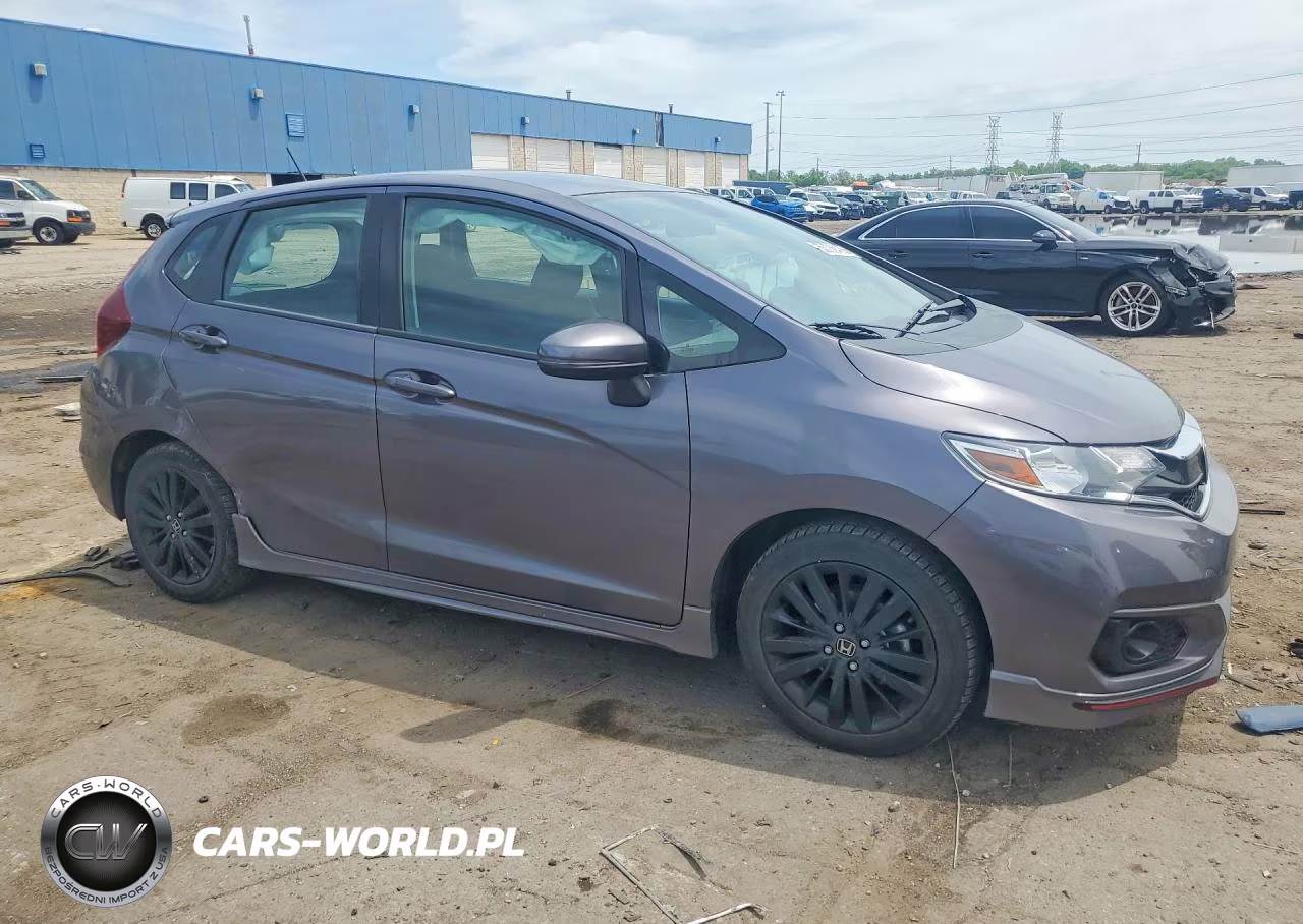 2019 Honda Fit Sport VIN:3HGGK5H6XKM713391 - 4