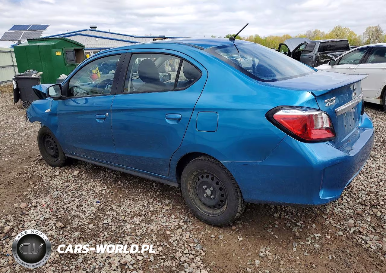 2021 Mitsubishi Mirage G4 Es VIN:ML32FUFJ8MHF00595 - 2