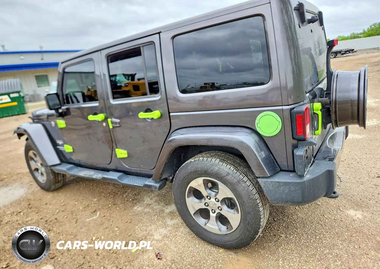 2017 Jeep Wrangler Unlimited Sahara VIN:1C4BJWEG0HL507215 - 2