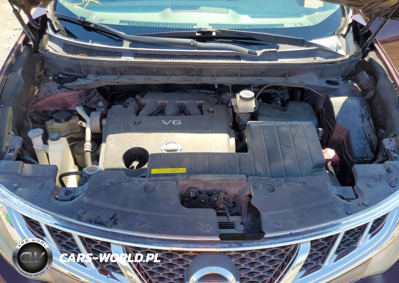 2014 Nissan Murano Sl VIN:JN8AZ1MU5EW412016 - 12