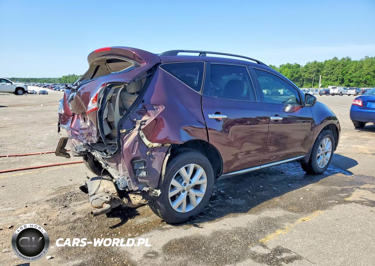 2014 Nissan Murano Sl VIN:JN8AZ1MU5EW412016 - 3
