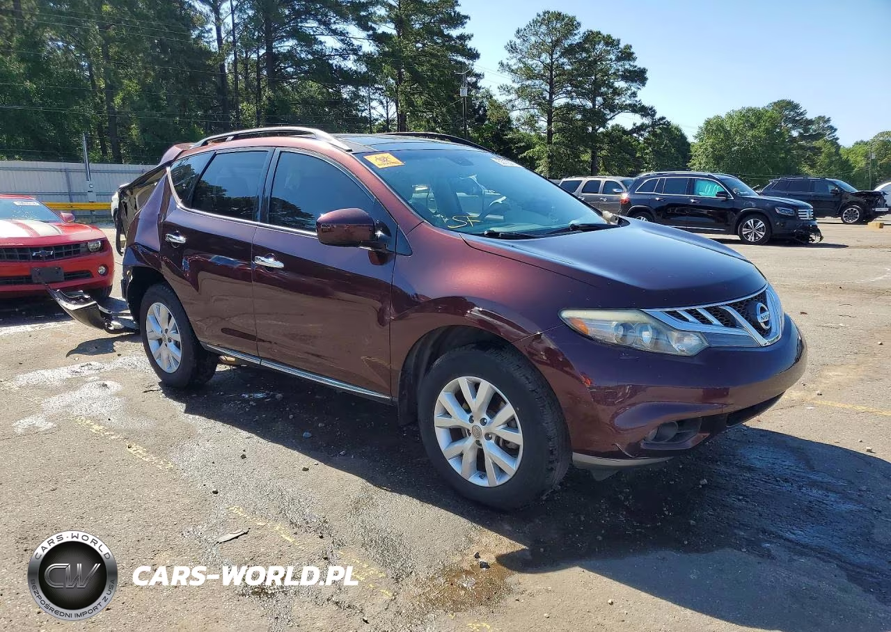 2014 Nissan Murano Sl VIN:JN8AZ1MU5EW412016 - 4