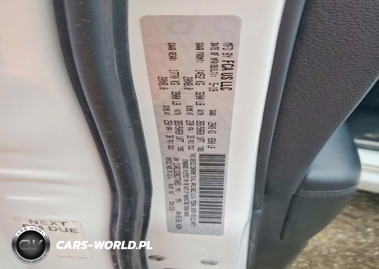 2019 Dodge Durango Gt VIN:1C4RDJDG8KC770053 - 13