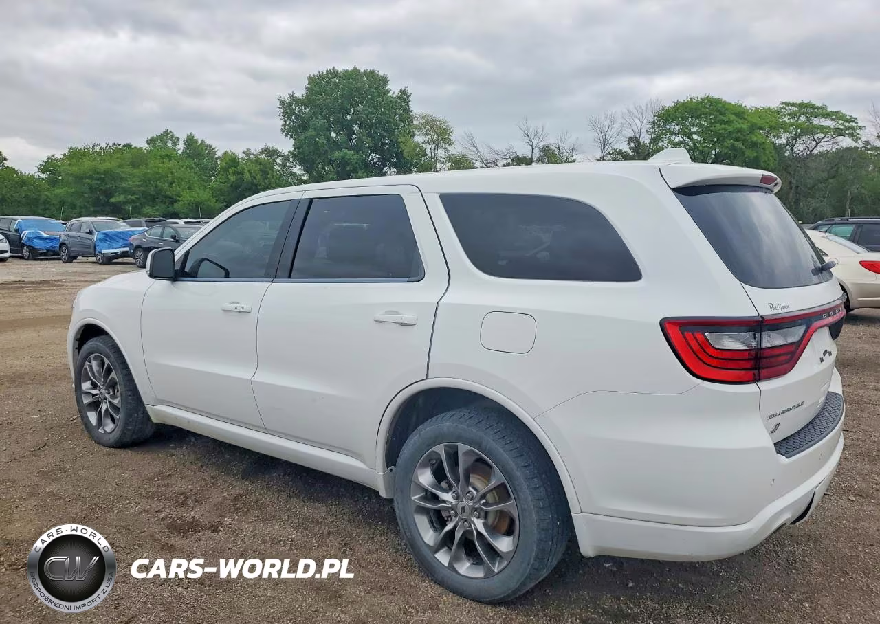 2019 Dodge Durango Gt VIN:1C4RDJDG8KC770053 - 2