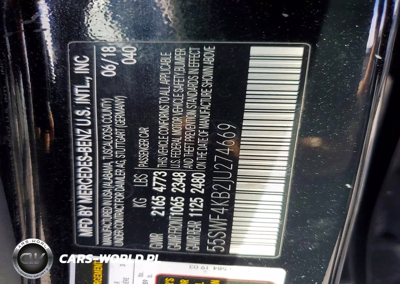 2018 Mercedes-Benz C 300 4Matic VIN:55SWF4KB2JU274669 - 13