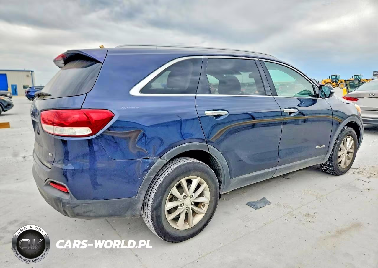 2016 Kia Sorento Lx V6 VIN:5XYPGDA58GG002854 - 3