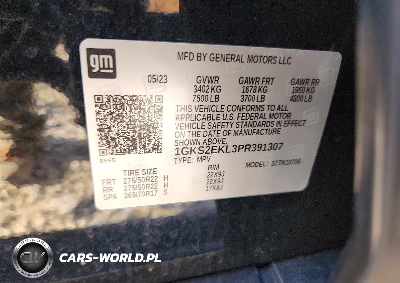2023 GMC Yukon Denali Ultimate VIN:1GKS2EKL3PR391307 - 13