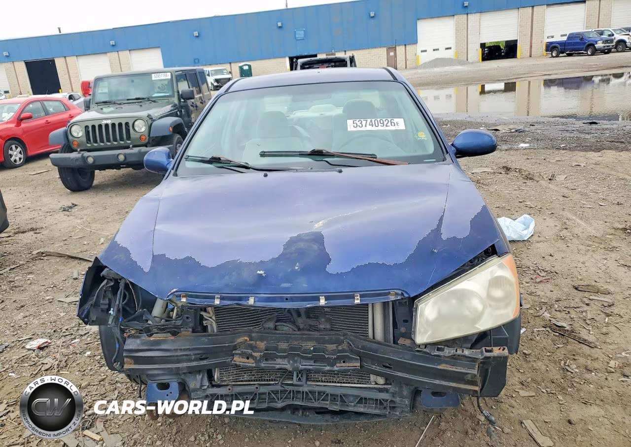2005 Kia Spectra Lx VIN:KNAFE121355148304 - 5