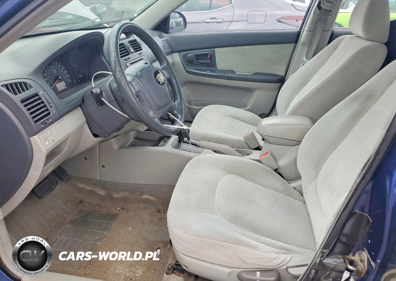 2005 Kia Spectra Lx VIN:KNAFE121355148304 - 7