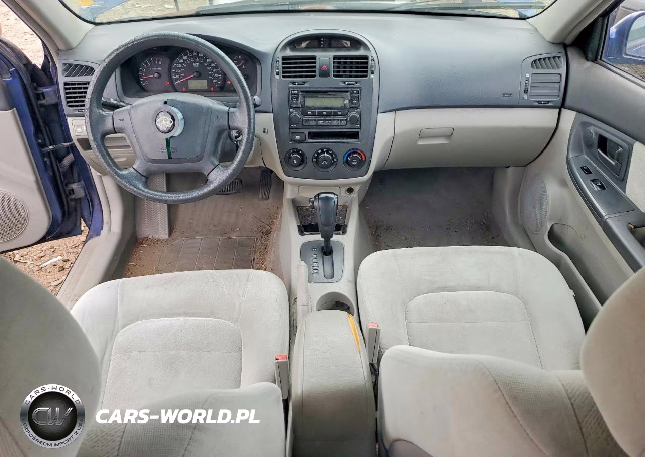 2005 Kia Spectra Lx VIN:KNAFE121355148304 - 8