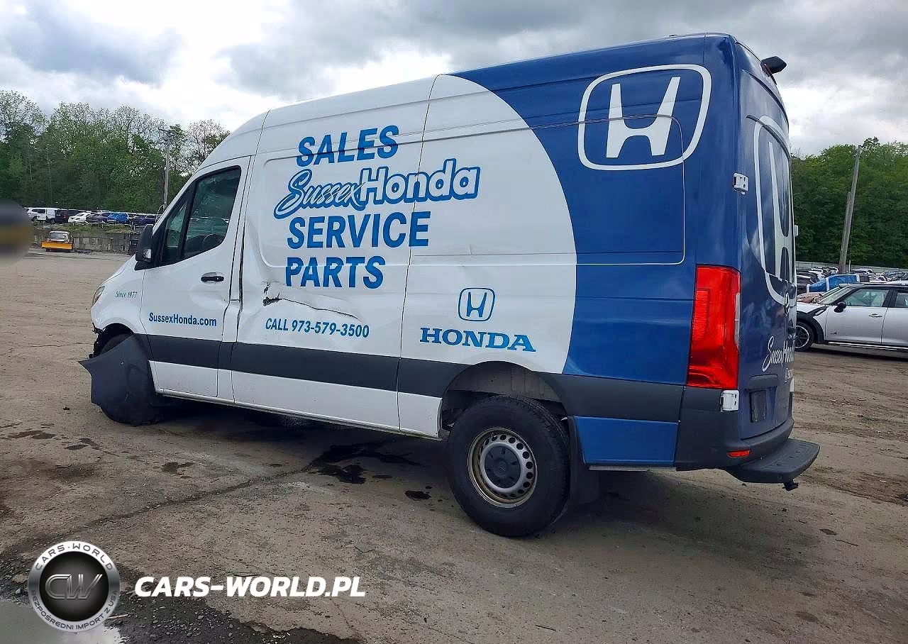 2024 Mercedes Benz Sprinter 2500 Delivery Van VIN:W1Y4NBHY3RT163161 - 2