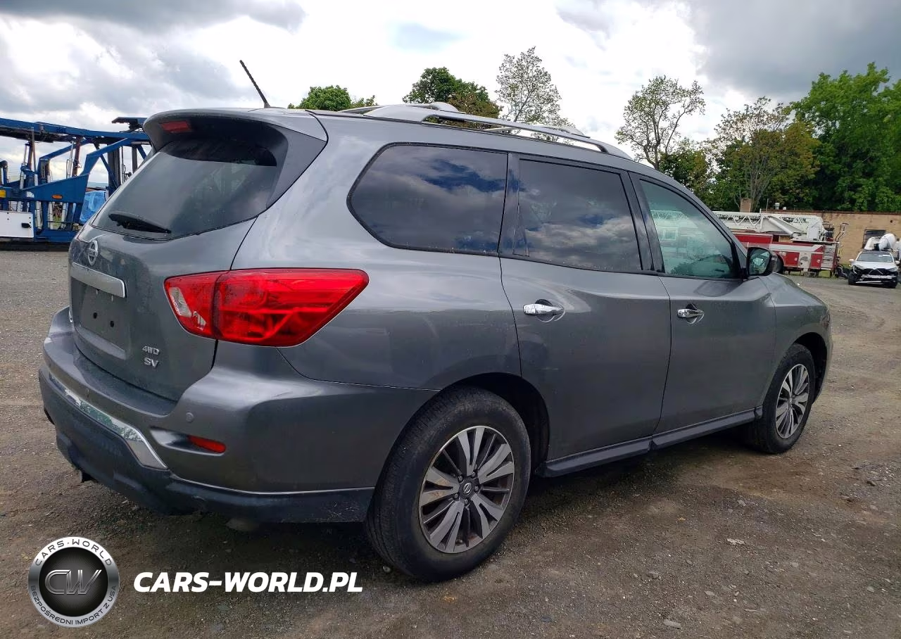 2017 Nissan Pathfinder Sv VIN:5N1DR2MM7HC643595 - 3