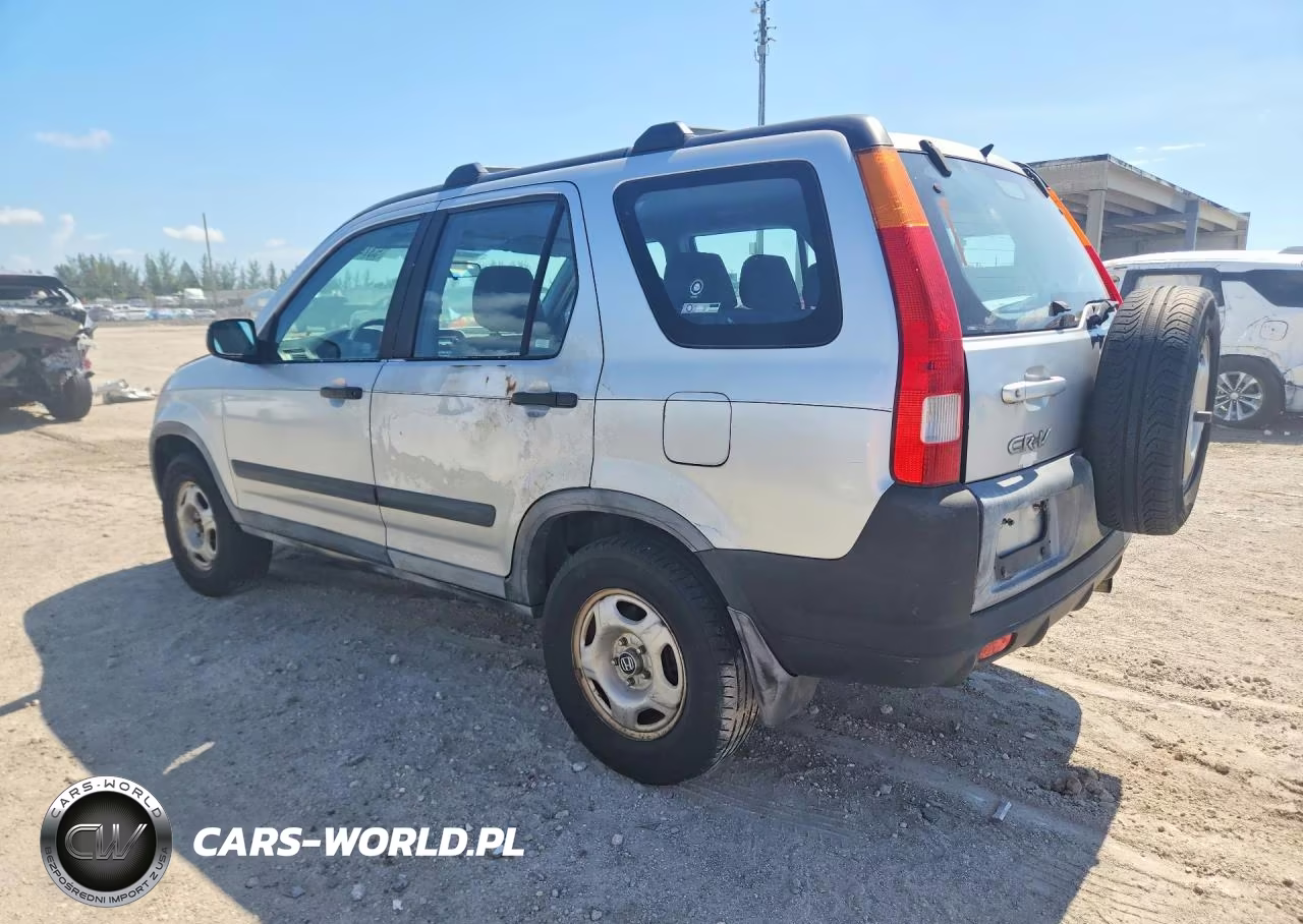2004 Honda Cr-V Lx VIN:SHSRD784X4U215297 - 2